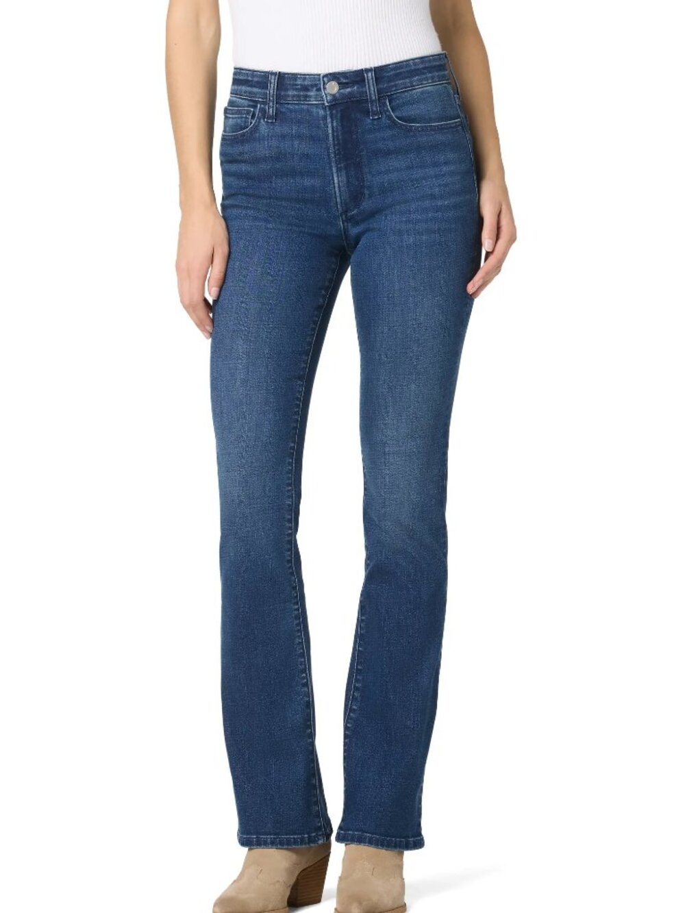 JOE'S High Waist Curvy Bootcut Jeans in Paradigm